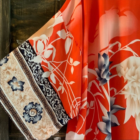 💃🏻ANYSSA Bohemian Flamingo Boho Kimono - Picture 10 of 10